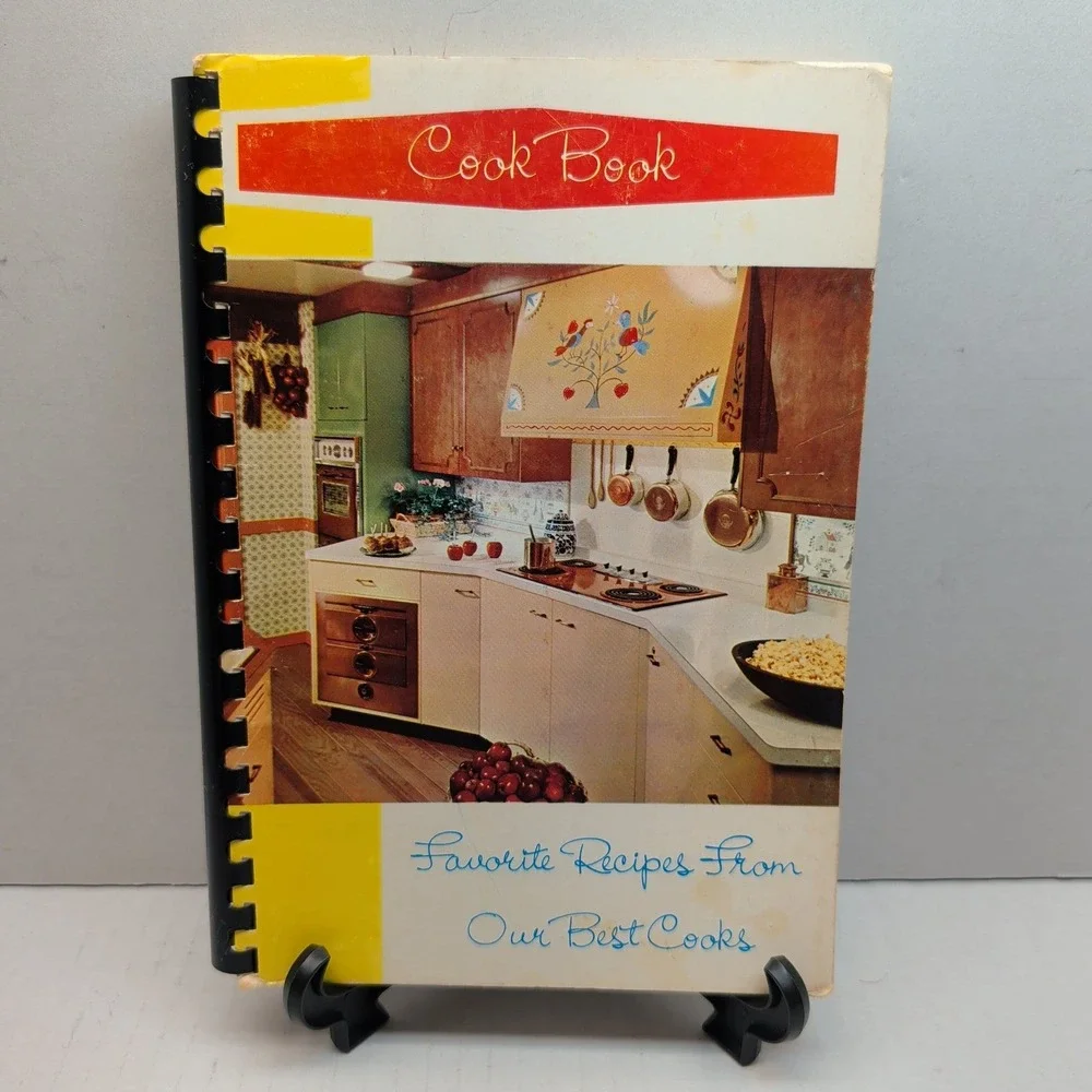 Vintage 1966 Jaycee-Ettes Club of Buena NJ Cookbook Favorite Recipes Spiral Book